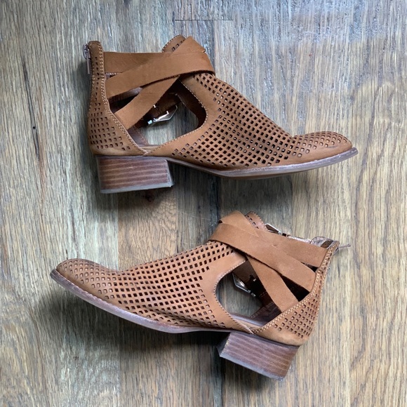 Jeffrey Campbell Everly Cutout Buckle Booties - Picture 2 of 6